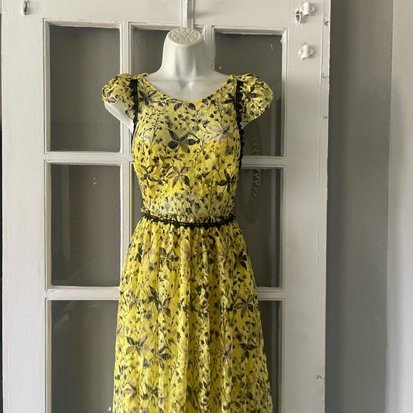Free People Cherry Blossom Floral Lace‎ Maxi Dress - Picture 5 of 11